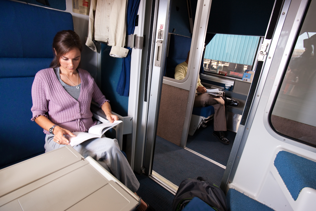 Amtrak roomette luggage deals