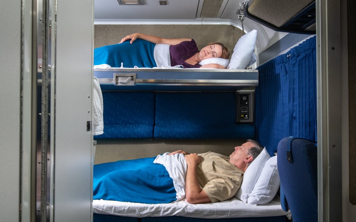 us train trips with sleeper accommodations